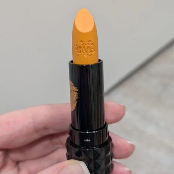 Kat Von D KVD Studded Kiss Crème Lipstick in Marigold (Limited Edition) - Picture 2 of 4